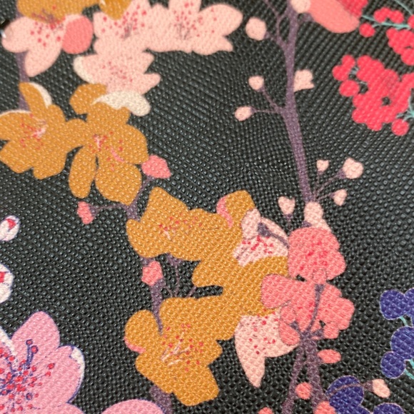 Steve Madden Pink and Blue Crossbody Bag Floral Design - Picture 10 of 10